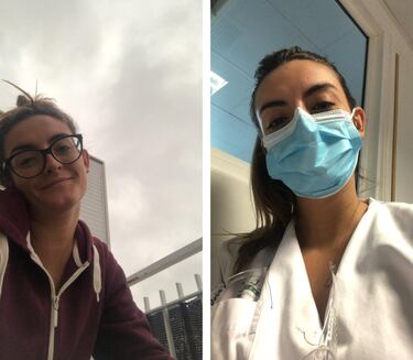 Julia compagina su profesión como enfermera de urgencias en el Hospital Clínic de Barcelona con la de juez de partido de hockey hierba. En estos momentos afronta la crisis del coronavirus en el frente, “con ánimo y la mejor cara” que puede, como el resto de los sanitarios en España.