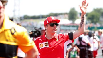 Kimi Raikkonen.