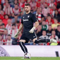 Unai Simón: “Nos ha cortado nuestro dinamismo, pero hemos hecho un buen partido”