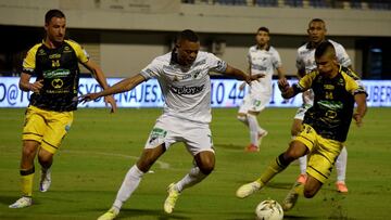 El Cali revirti&oacute; el partido ante Alianza Petrolera y se llev&oacute; la victoria 3-2 de Barrancabermeja.