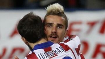 Griezmann, autor de dos goles ante el Almería.
