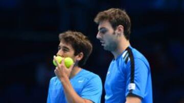 Marc L&oacute;pez y Marcel Granollers.