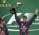 La novena de Vettel en Suzuka y la corona le espera en la India