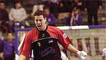 <b>CLAVE.</b> El portero Leandro fue clave.