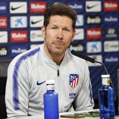 Simeone: "Arias necesitaba jugar y lo hizo muy bien"