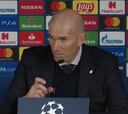 Zidane argumentó el sorpresivo cambio que hizo ante el PSG