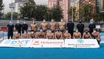 La Selecci&oacute;n masculina de waterpolo.