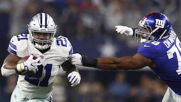 Ezekiel Elliott intentará seguir aprovechando la suspensión de su sanción para seguir aportando para los Dallas Cowboys.