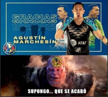 Los memes no perdonan la salida de Marchesín del América