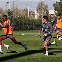Asensio, baja por faringitis en el entrenamiento del Madrid