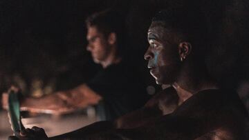 Vinicius se pone a tono de noche