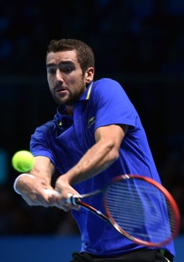 Stanislas Wawrinka venció a Marin Cilic en parciales de 6-3, 4-6, 6-3. El encuentro cerró el Grupo A del Masters de Londres. 