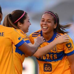 Tigres Femenil golea al León y vuelve al podio de la Liga MX