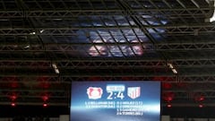 Bayer Leverkusen - Atletico Madrid: In Pictures