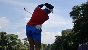 La colombiana completó su participación con un score de +6.