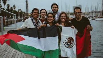 Quiénes son los 6 mexicanos abordo de la Global Sumud Flotilla que lleva ayuda humanitaria a Gaza