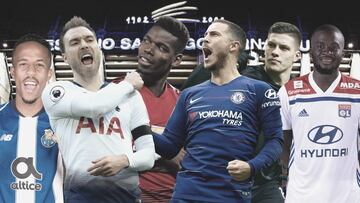Militao, Eriksen, Pogba, Hazard, Jovic y Ndombele, los nombres del verano en el Real Madrid.