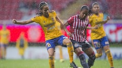 Tigres – Chivas Femenil en vivo: Liga MX Femenil, jornada 17