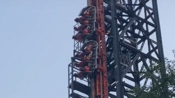 Captura de Tik tok de las personas atrapadas en el Abismo