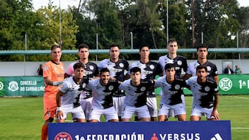 Once de Unionistas ante el Arenteiro.