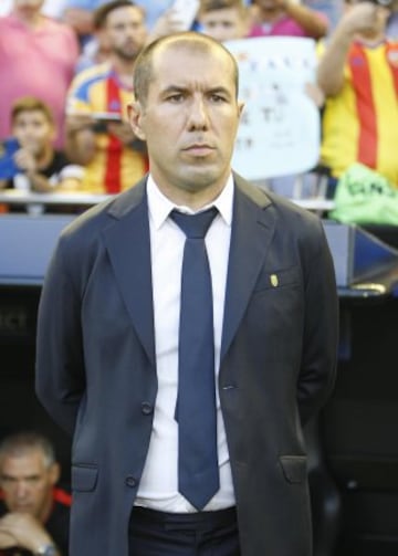 El entrenador del Mónaco, Leonardo Jardim.
