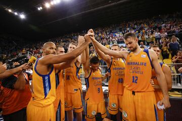 Los jugadores del Gran Canaria.