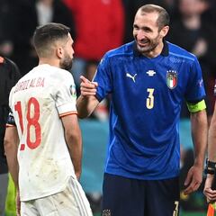 Chiellini explica qué pasó con Jordi Alba