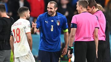 Chiellini explica qué pasó con Jordi Alba