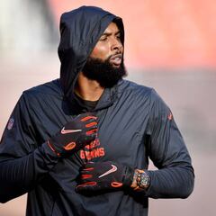 Odell Beckham no puede correr debido a lesión en la cadera