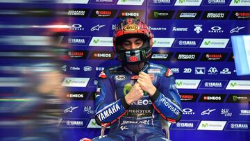 Maverick Viñales en Qatar.