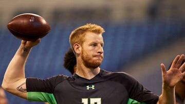 Los Rams suben al pick uno con la mirada puesta en Carson Wentz.