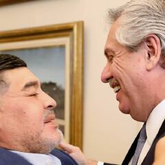 Coronavirus Argentina: ¿qué dijo Alberto Fernández sobre Maradona y el fútbol argentino?