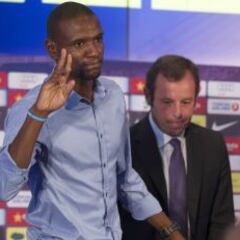 Eric Abidal: "Dani Alves se ofreció para darme su hígado"