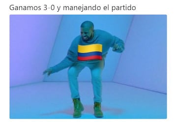 Los memes de la victoria de Colombia contra Polonia