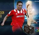 Bacca, premiado como mejor americano de la Liga 2014