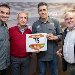 Miguel Indurain: "Mi objetivo en la Titan Desert es acabar"