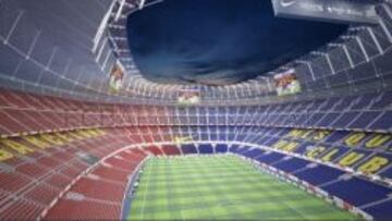 Así quedará el Camp Nou después de la remodelación.