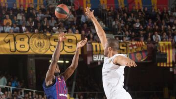01/03/19 PARTIDO BALONCESTO BASKET
EUROLEAGUE EUROLIGA REGULAR SEASON ROUND 24
BARCELONA LASSA - REAL MADRID
CHRIS SINGLETON ANTHONY RANDOLPH