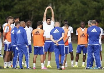 El Chelsea de Falcao y Cuadrado se prepara para la final de la Community Shield