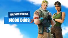 Llega el modo Dúos a Fortnite Recarga: cuándo está disponible y qué cambios hay