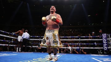 El protagonista de la famosa película no quedó afuera de las ovaciones al boxeador mexicoamericano tras su sorpresiva victoria frente a Joshua.