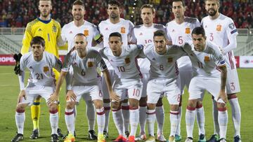 Alineaci&oacute;n de la Selecci&oacute;n espa&ntilde;ola que gan&oacute; en Albania.