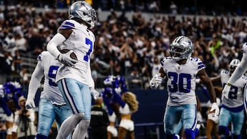 Dak Prescott gui&oacute; el triunfo de Dallas sobre Atlanta en una tarde en la que lanz&oacute; 296 yardas y dos pases de anotaci&oacute;n; Cowboys regresa a la victoria.