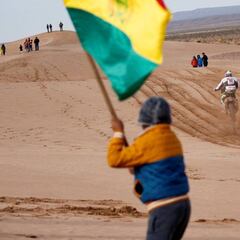 Txomin Arana abandona tras un accidente en la octava etapa
