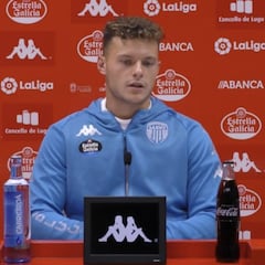 Alende no podrá jugar contra el Real Valladolid