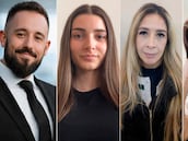 Aarón Giner, Judit Gali, Diana Cruz y Mar Carpio en unas imágenes cedidas.