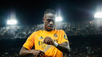 The Brazilian was sent off against Valencia, adding to his tally.