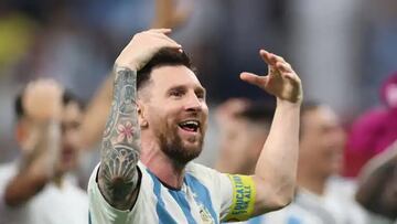 National team captain Lionel Messi hopes to lead Argentina to World Cup victory in the final against France after a very tough championship for his team.