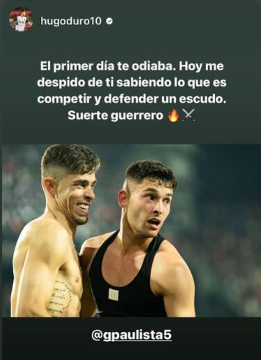 El vestuario se despide de Gabriel Paulista