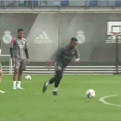El gol de Vinicius entrenando que dará que hablar en el madridismo: si siempre fuera así...